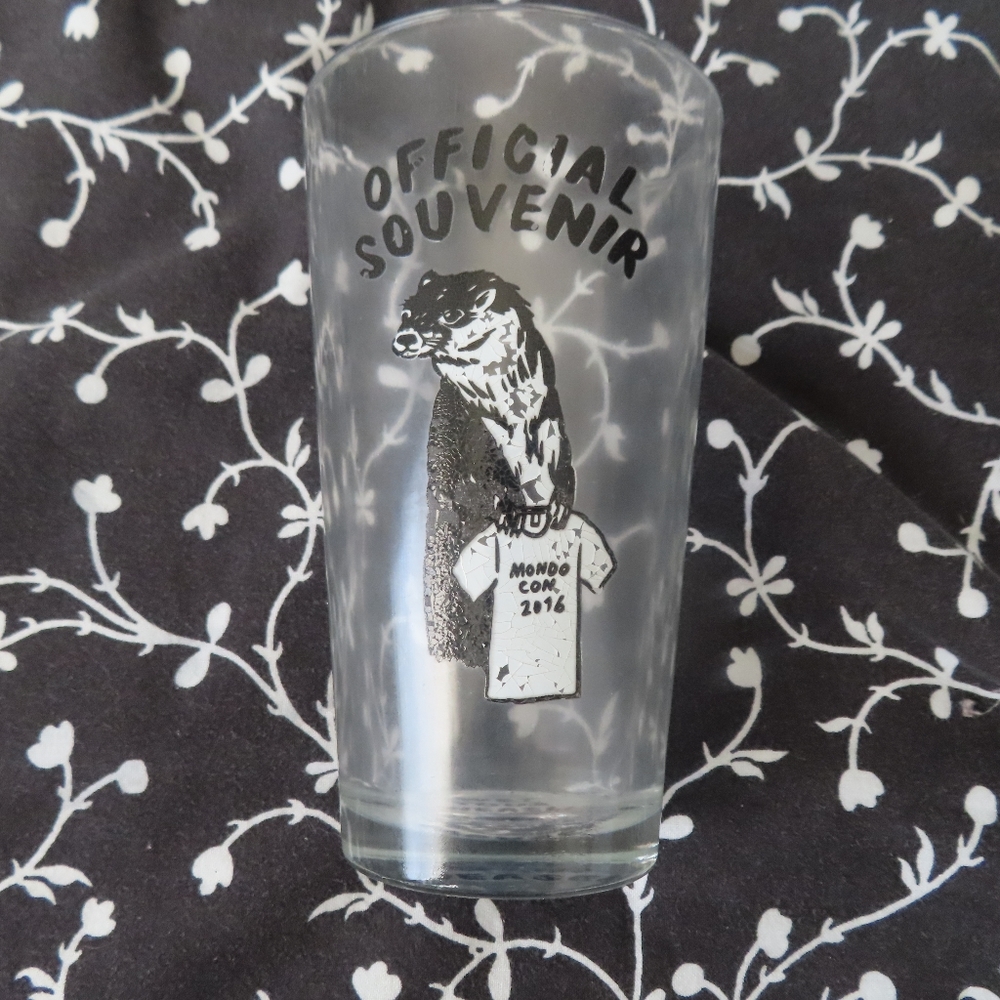 Rare MondoCon 2016  Exclusive Glass wet your weasel